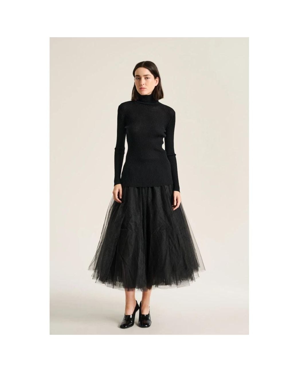 Midi Skirts Bitte Kai Rand de color Blue