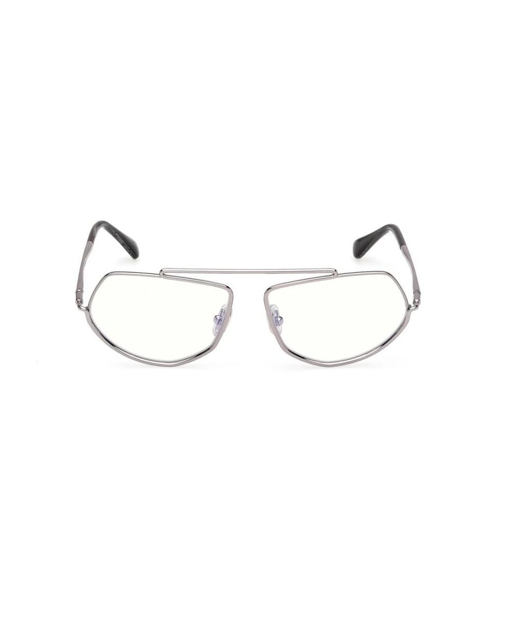 Max Mara Metallic Glasses