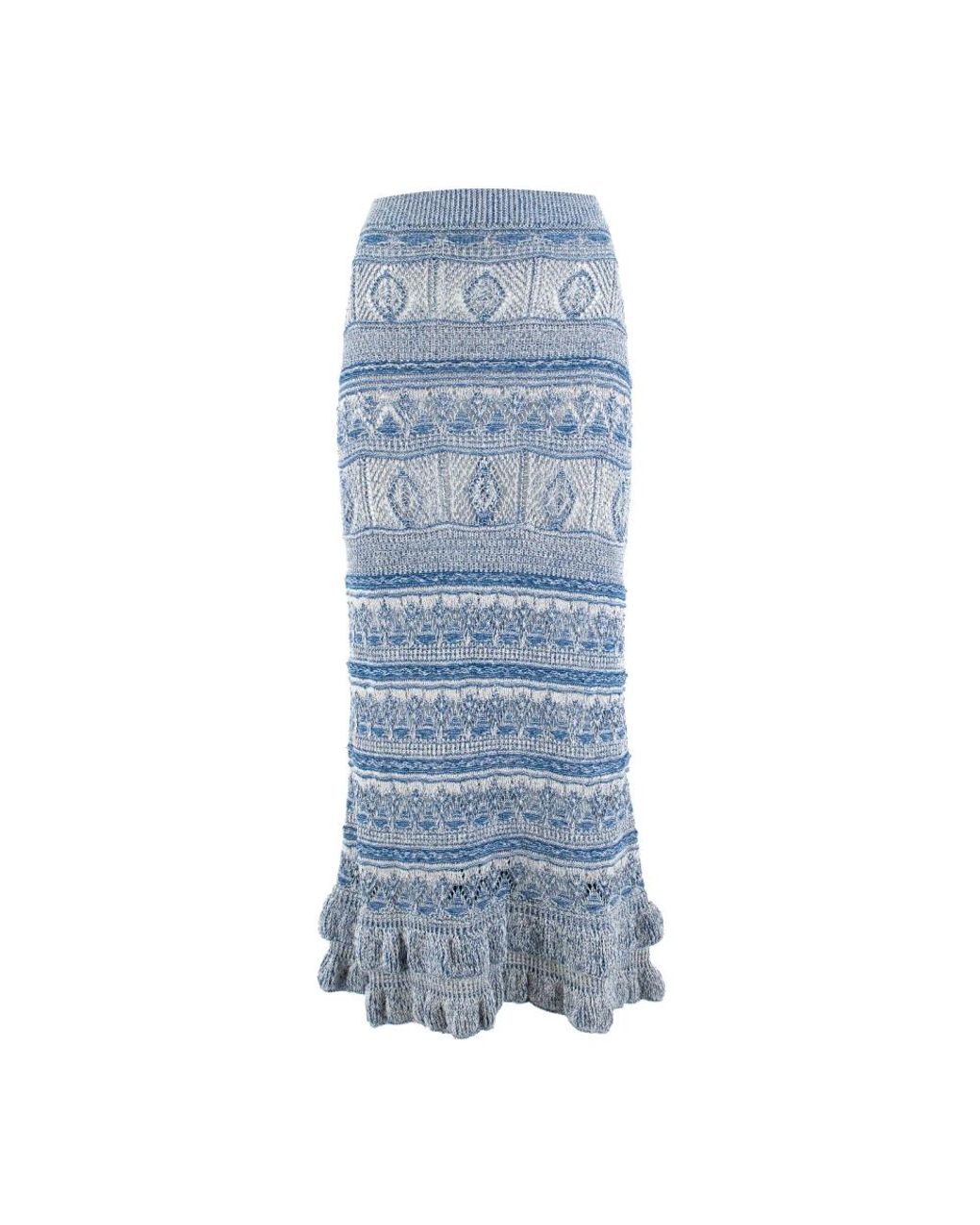 Etro Blue Maxi Skirts