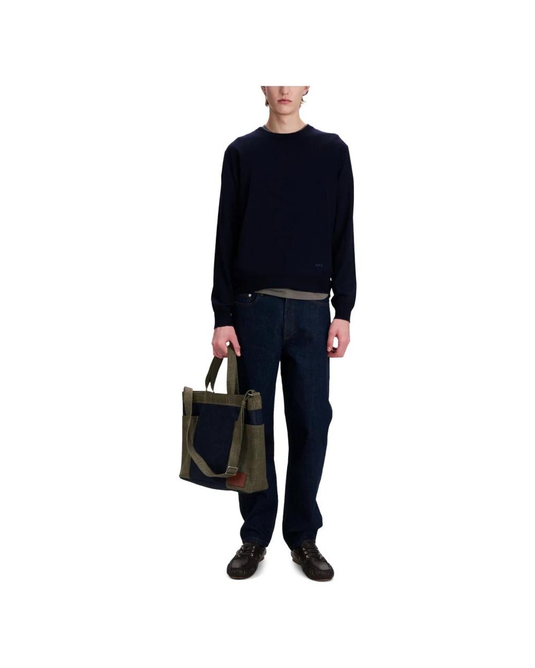 A.P.C. Pull Matthieu in Blue für Herren