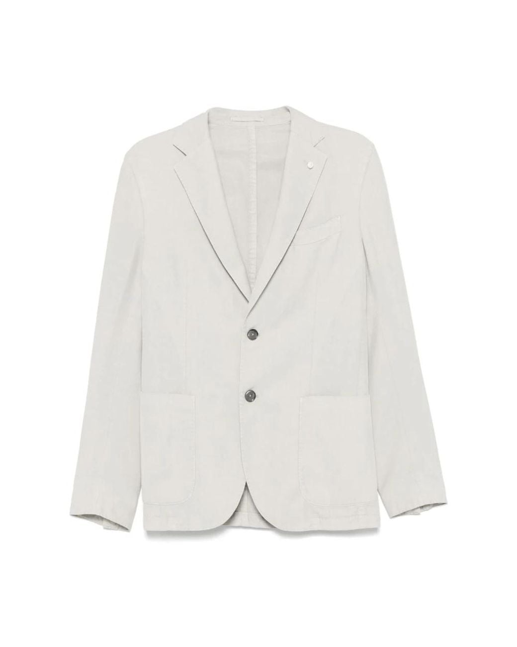 Luigi Bianchi White Blazers for men