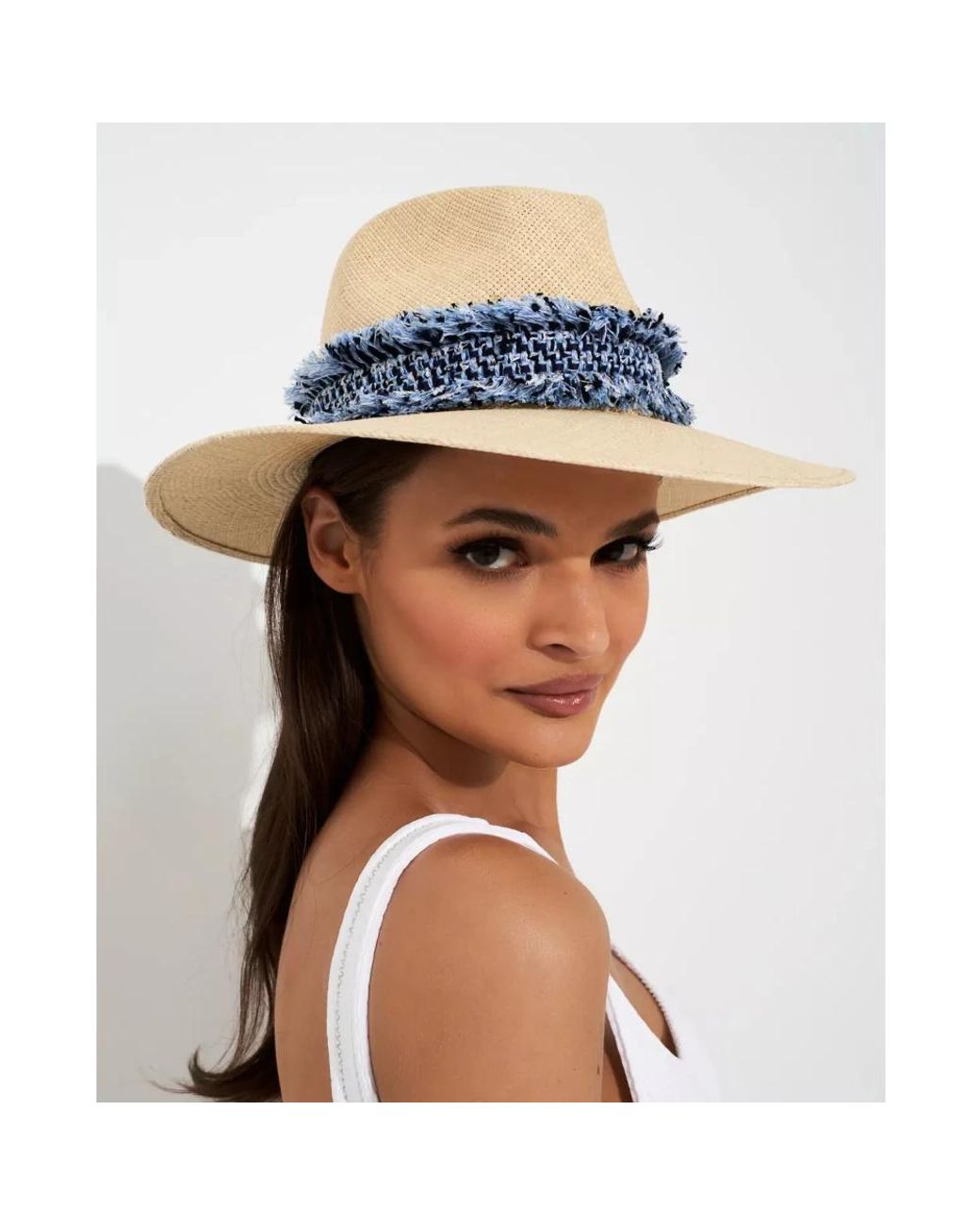 Maison Michel Blue Accessories