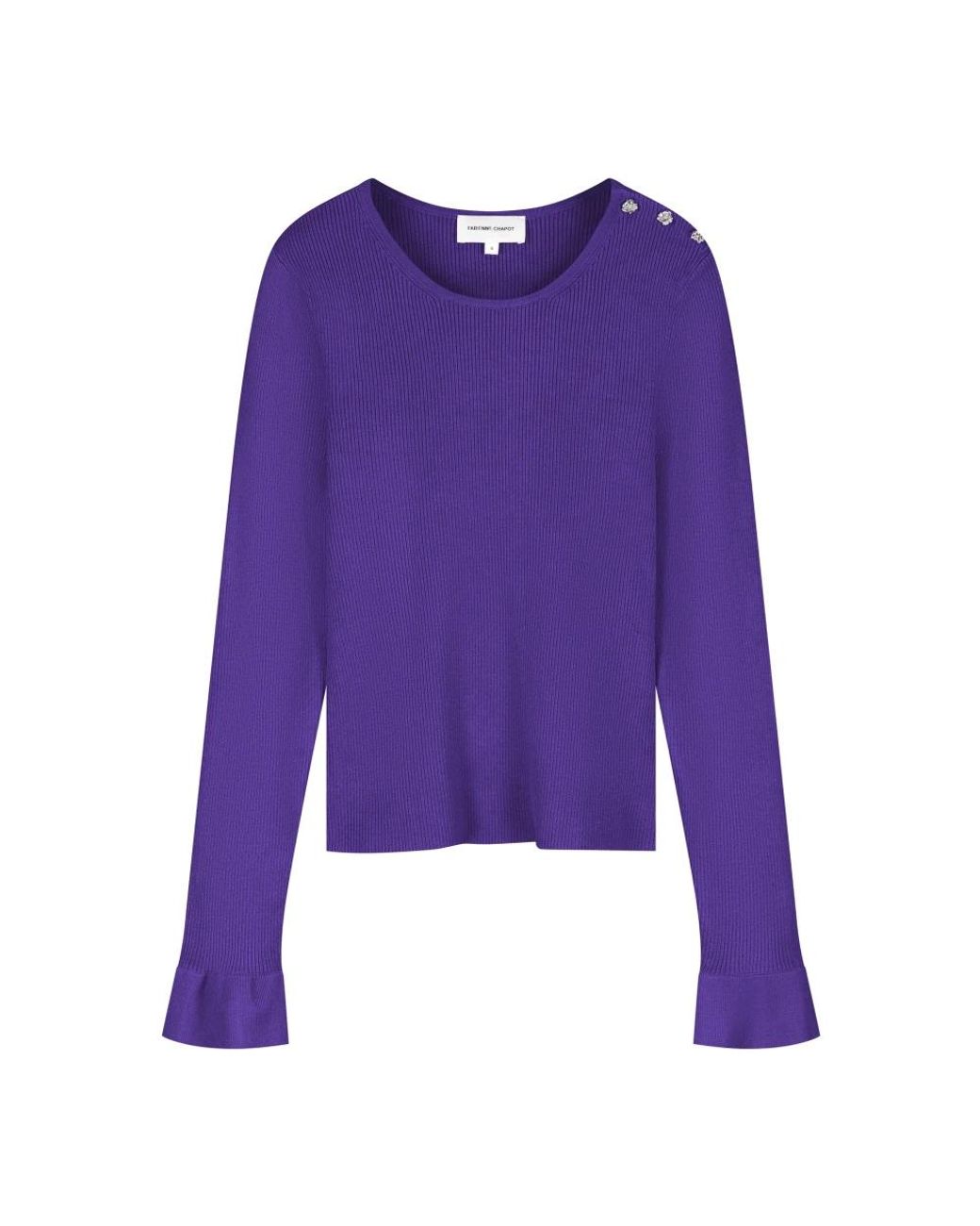 FABIENNE CHAPOT Lilo Pullover in het Purple