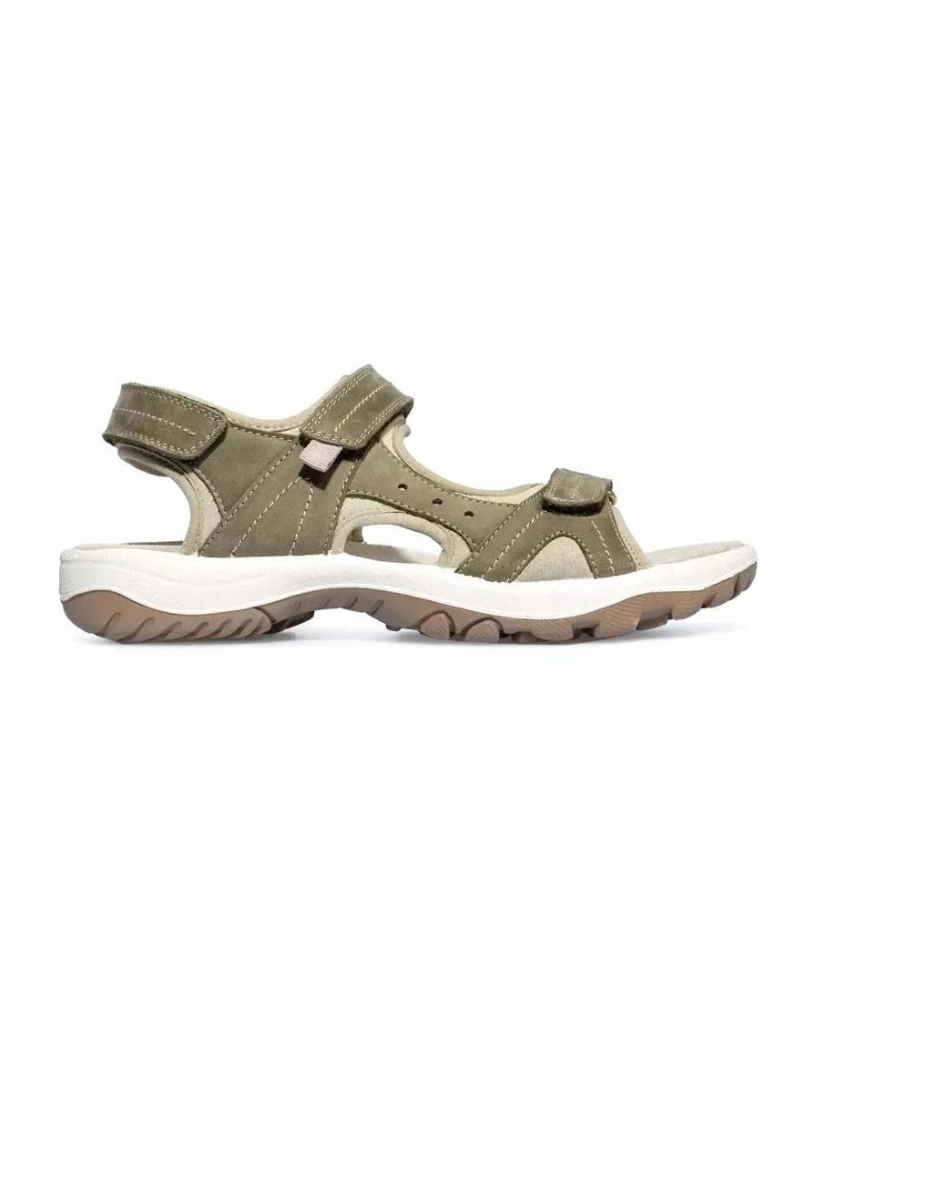 Rohde Schoenen ,Groen ,Leer Groene Damessandaal in het Green