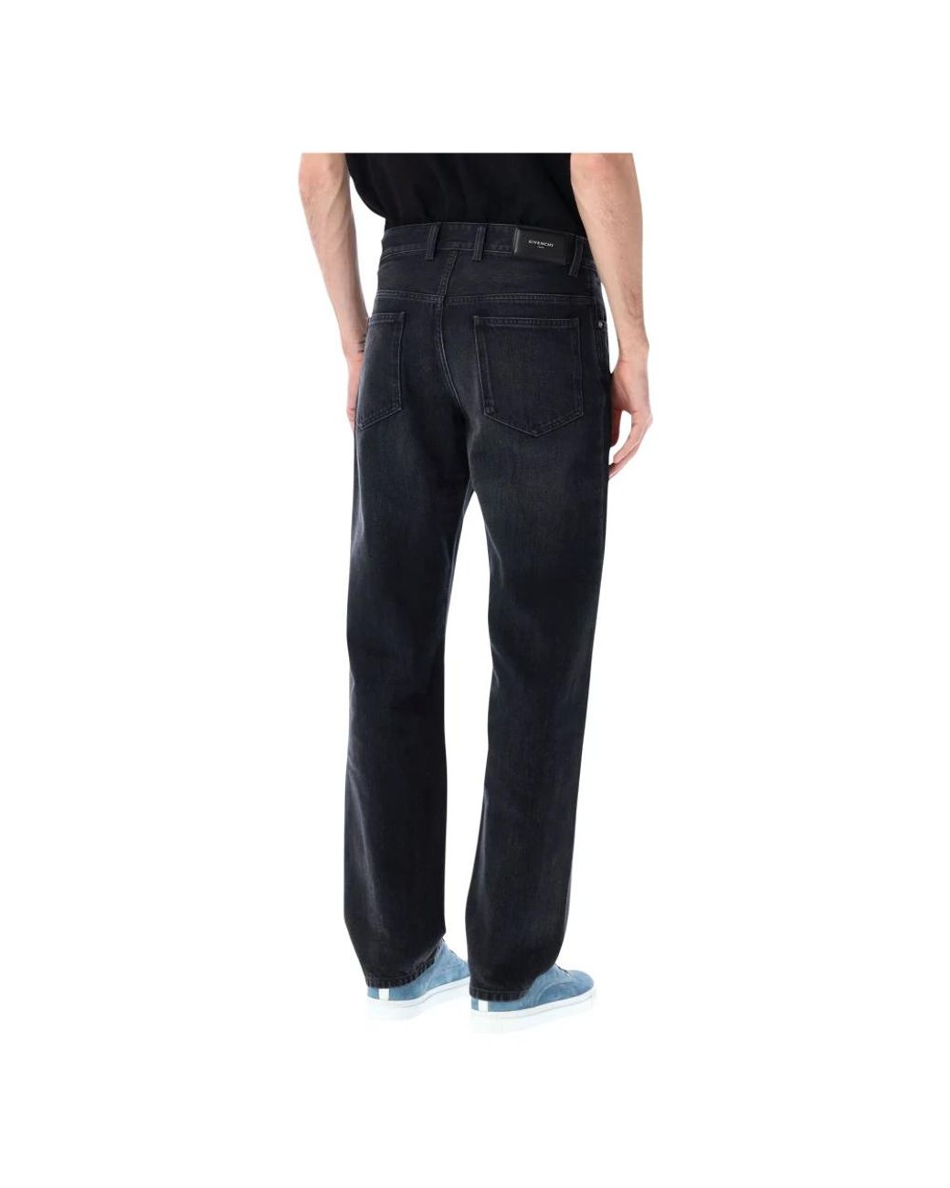 Givenchy Blue Straight Fit Jeans for men