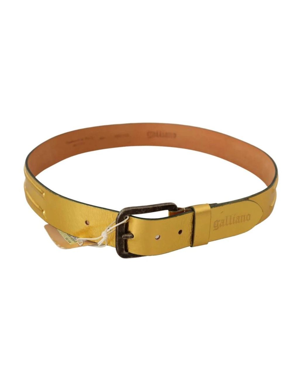 John Galliano Brown Belts for men