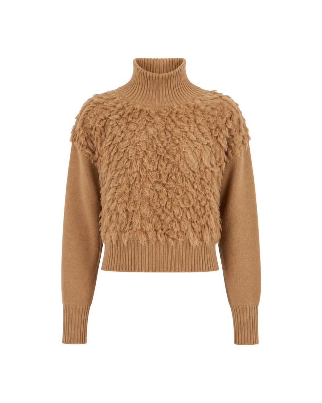 Turtlenecks Max Mara de color Brown