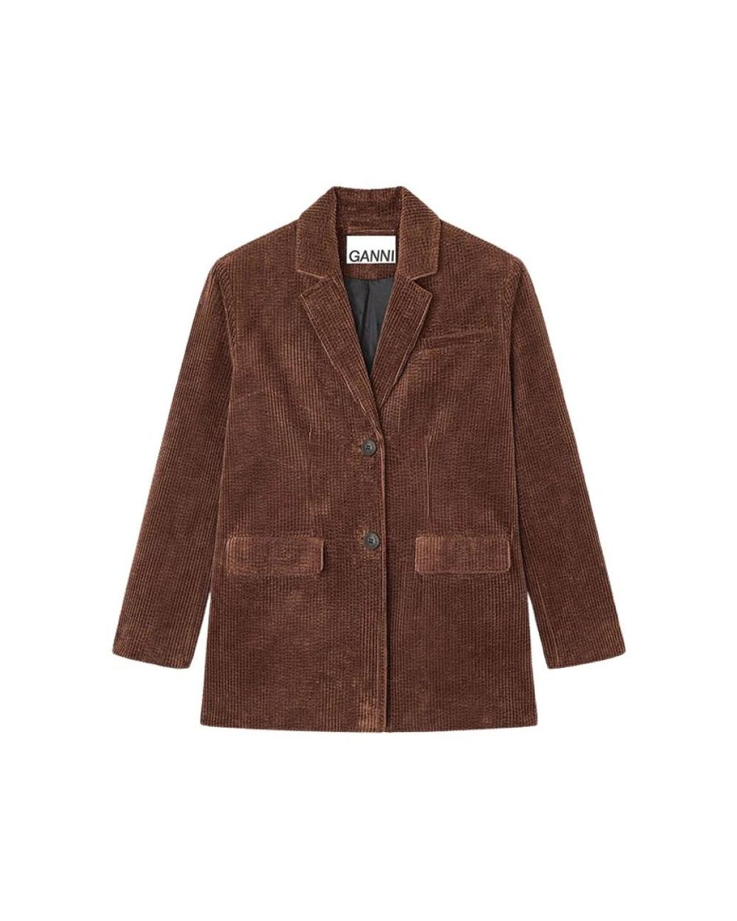 Ganni Brown Blazers