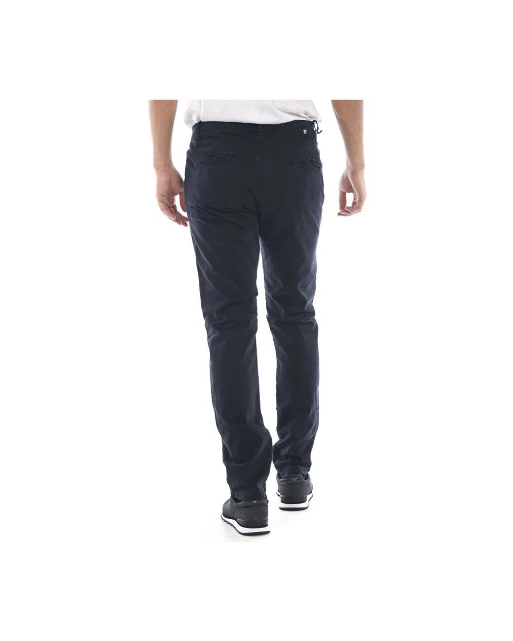 Daniele Alessandrini Blue Chinos for men