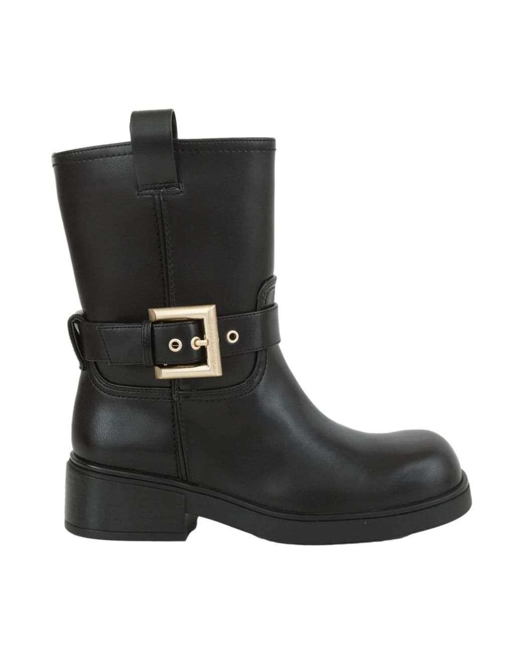 ARMANI EXCHANGE Black Ankle Boots