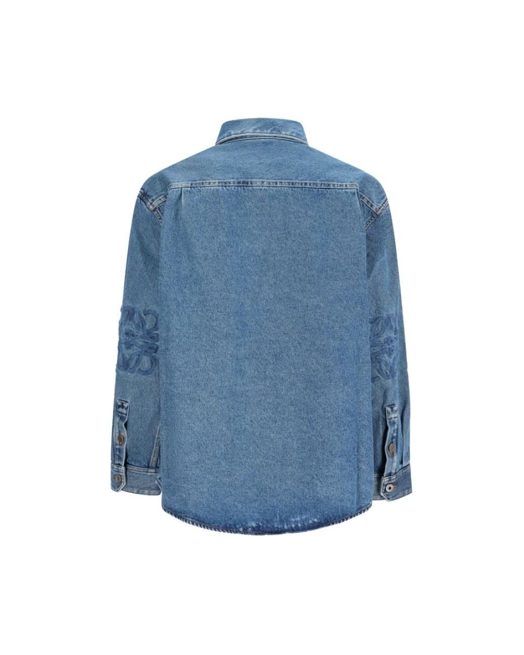 Loewe Blue Denim Shirts for men