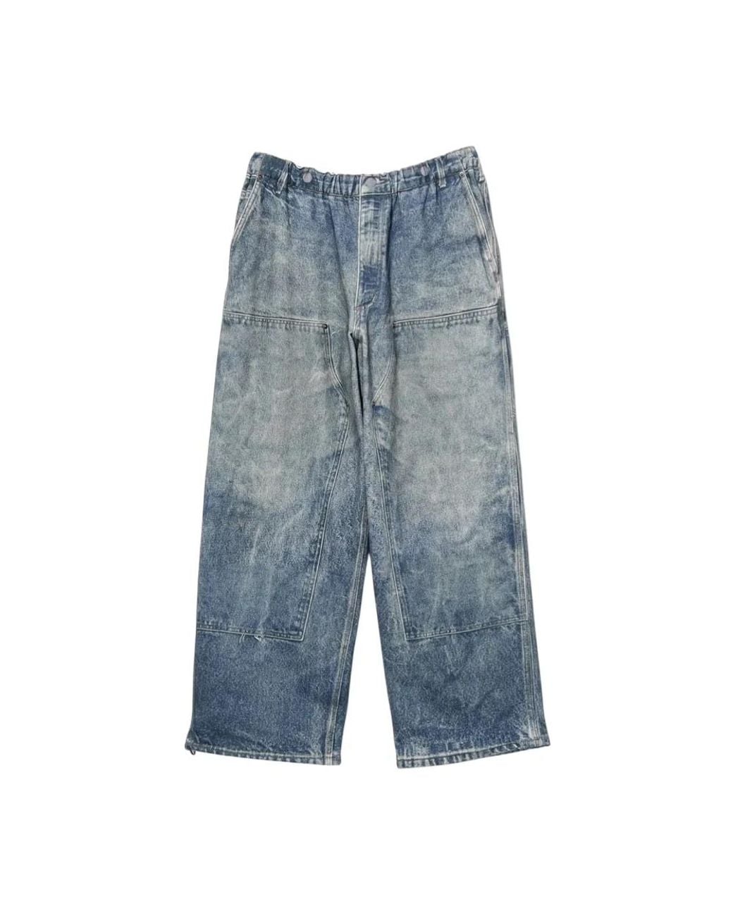 Loose-Fit Jeans Beams Plus de hombre de color Blue