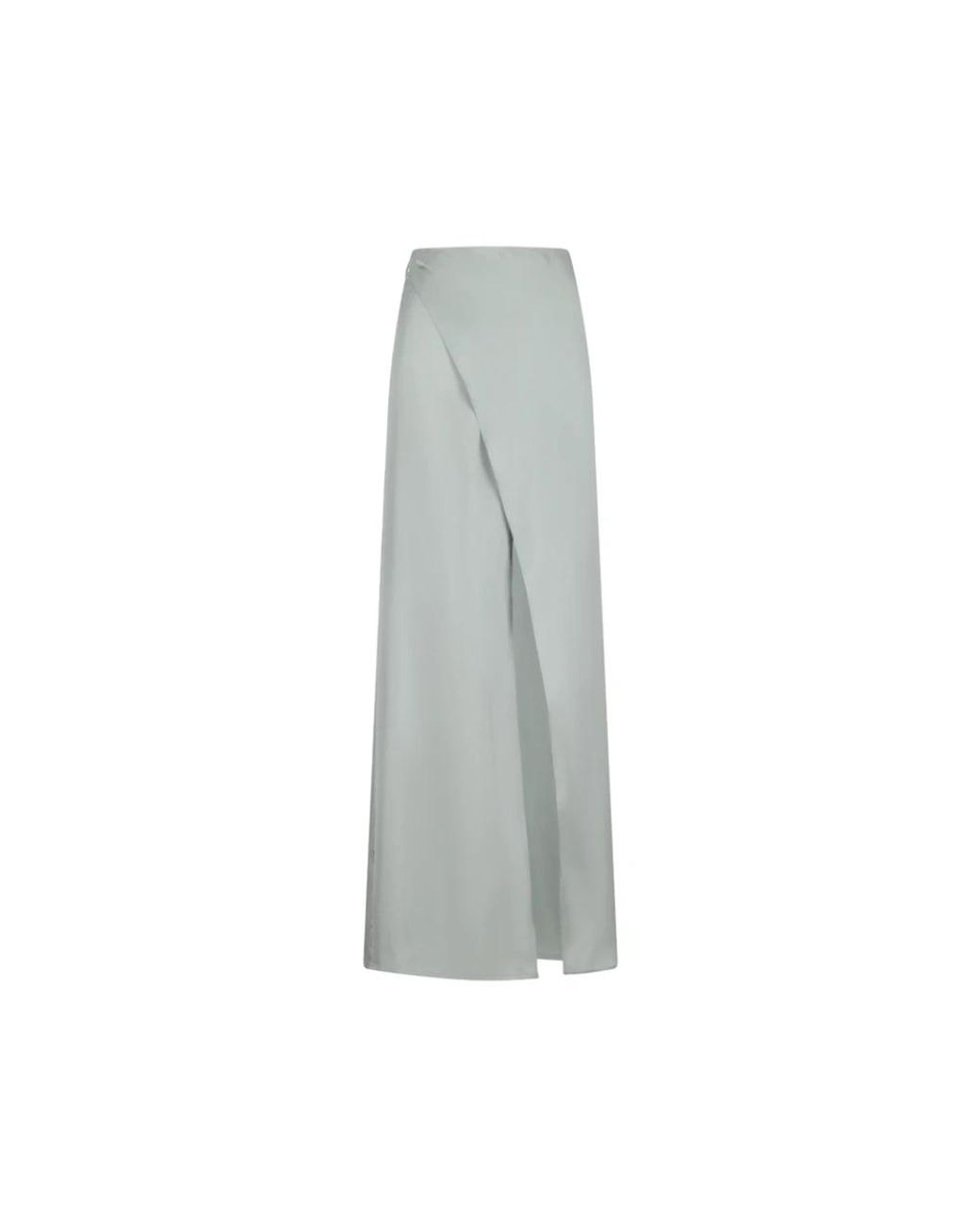 Blumarine Gray Maxi Skirts