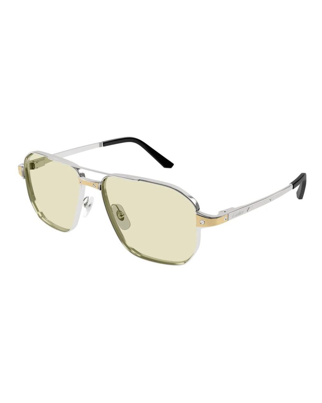 Cartier Metallic Sunglasses for men