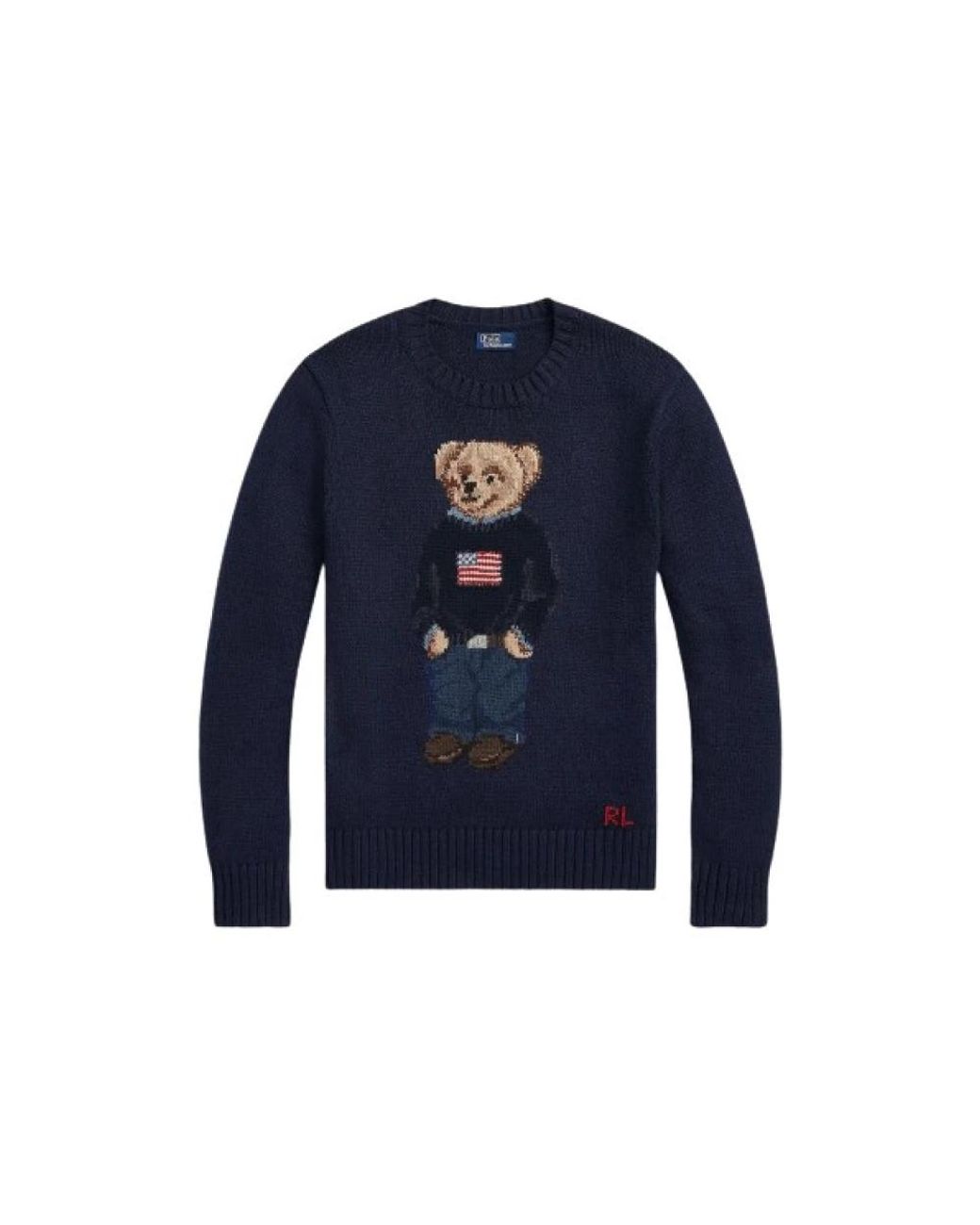 Polo Ralph Lauren Blue Round-Neck Knitwear