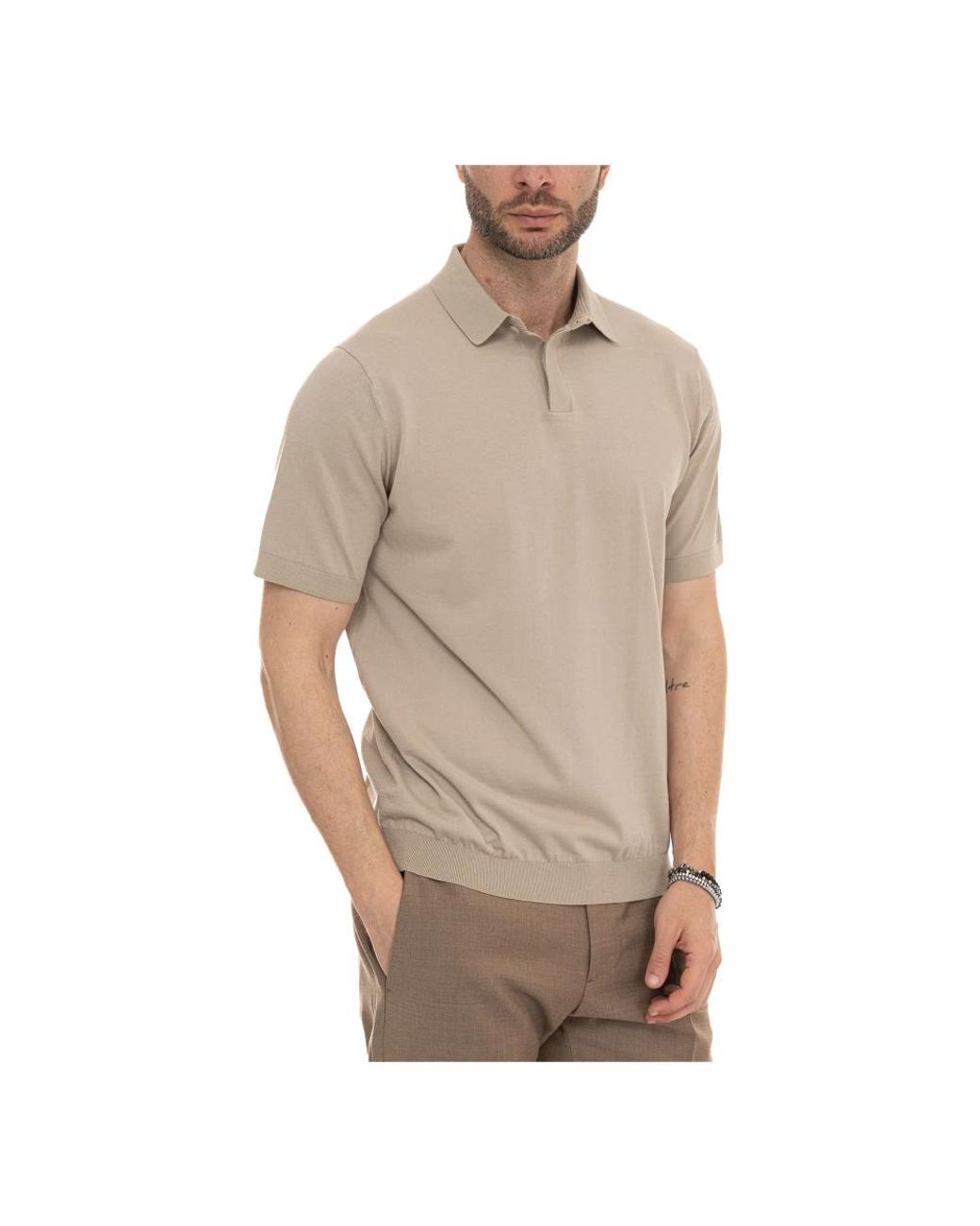 hindustrie Brown Polo Shirts for men
