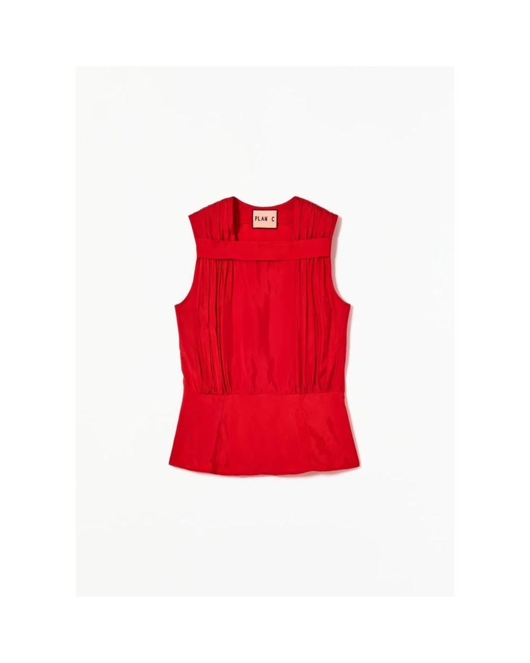 Plan C Red Blouses