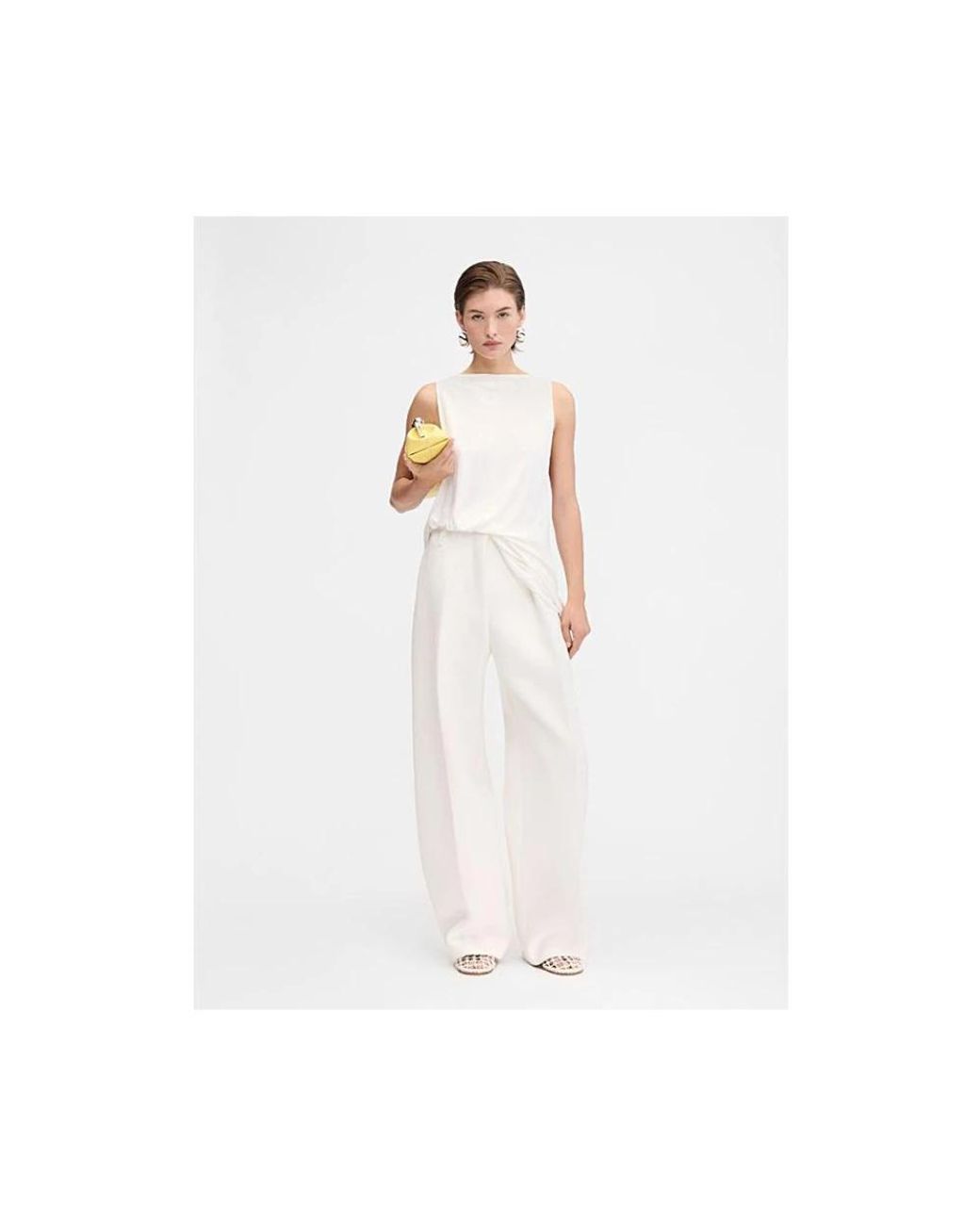 Jacquemus White Sleeveless Tops