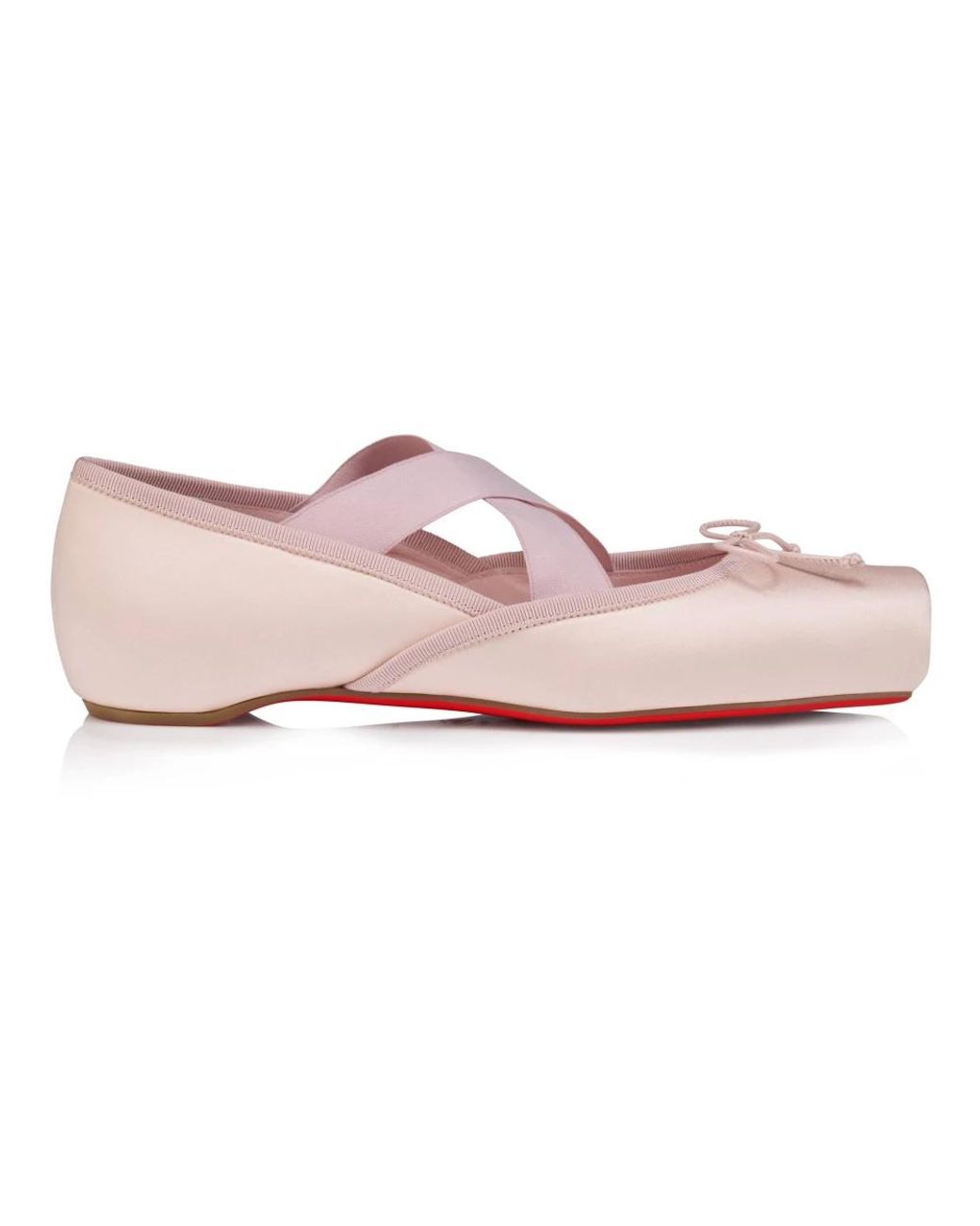 Christian Louboutin Pink Ballerina Shoes