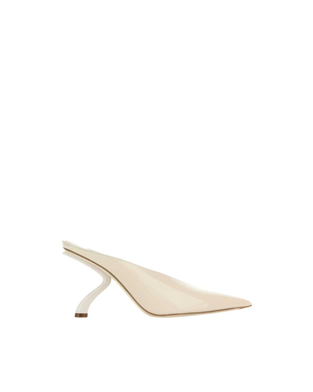 Ferragamo Natural Heeled Mules
