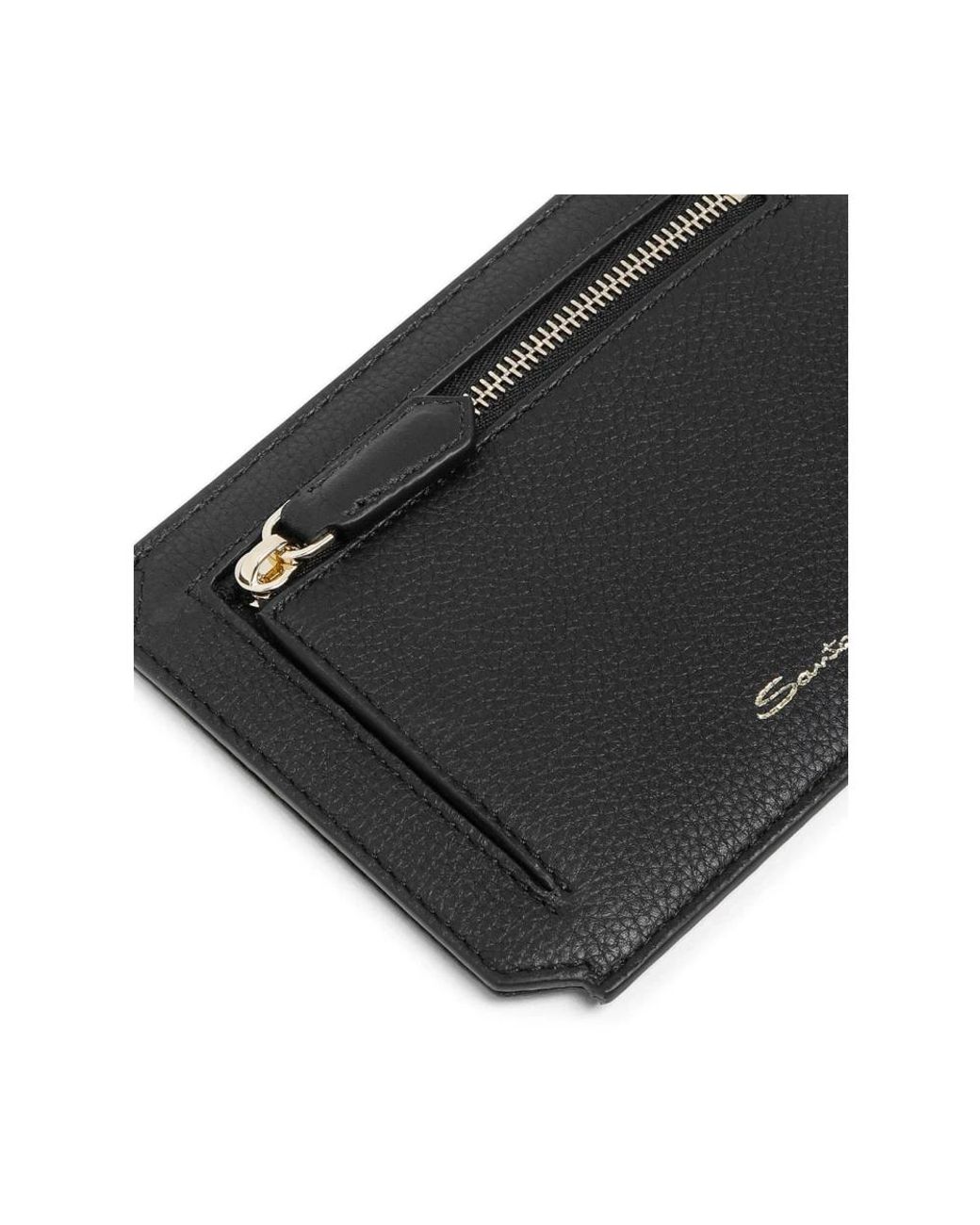 Wallets & Cardholders Santoni de color Black