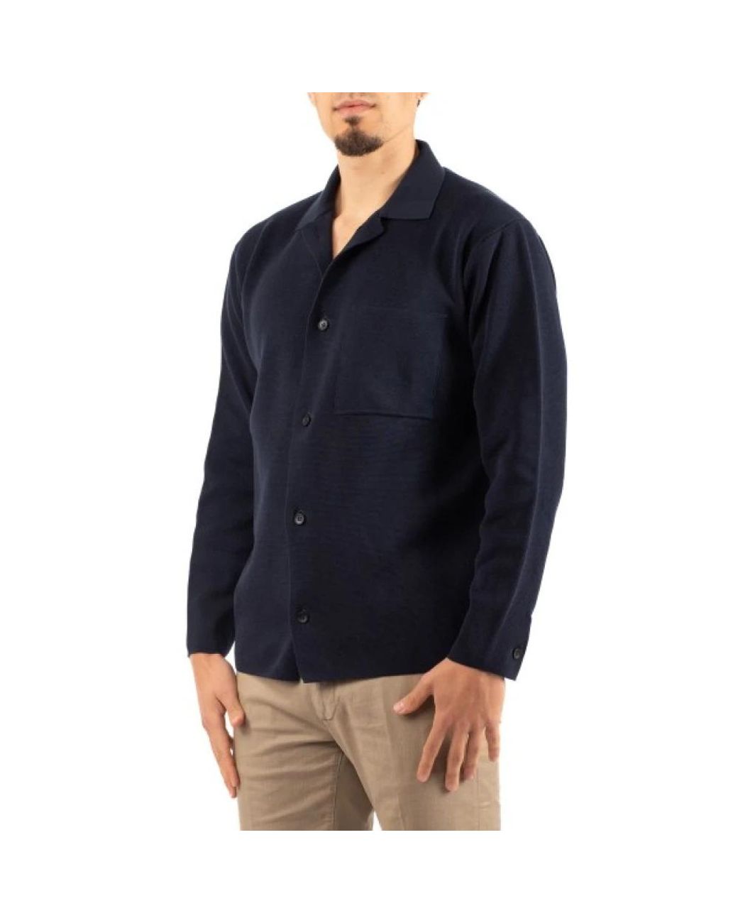 FILIPPO DE LAURENTIIS Blue Light Jackets for men