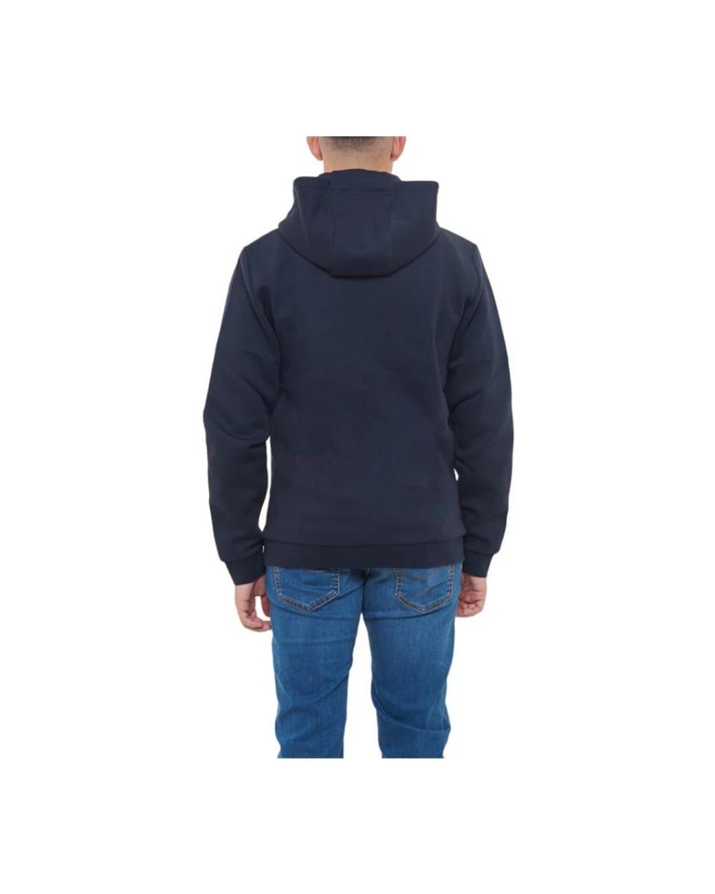 EA7 Blue Zip-Throughs for men