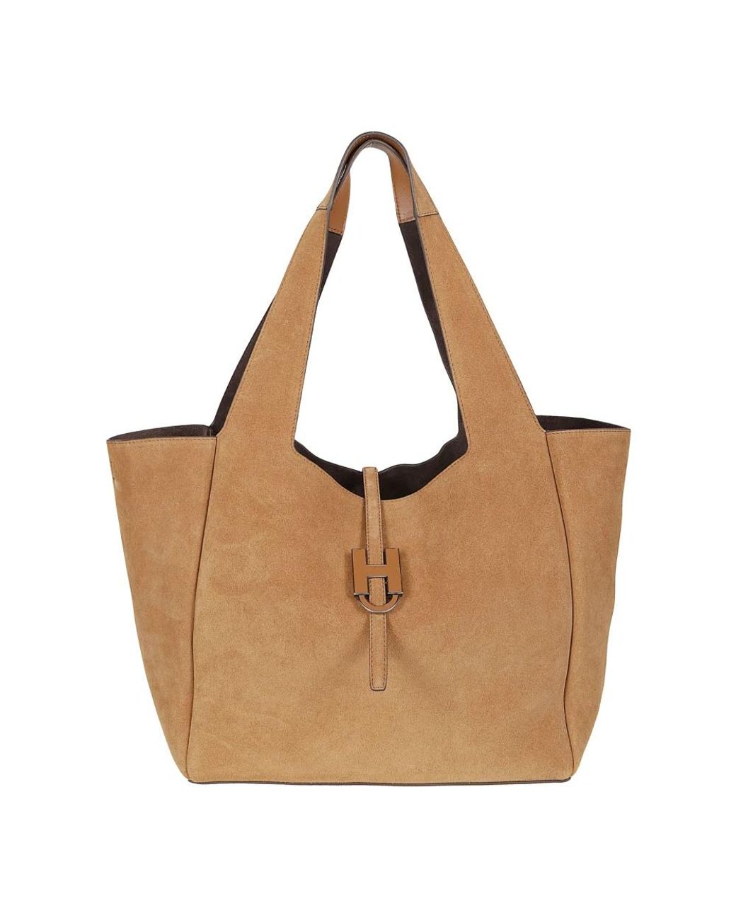 Hogan Brown Shopping Bags