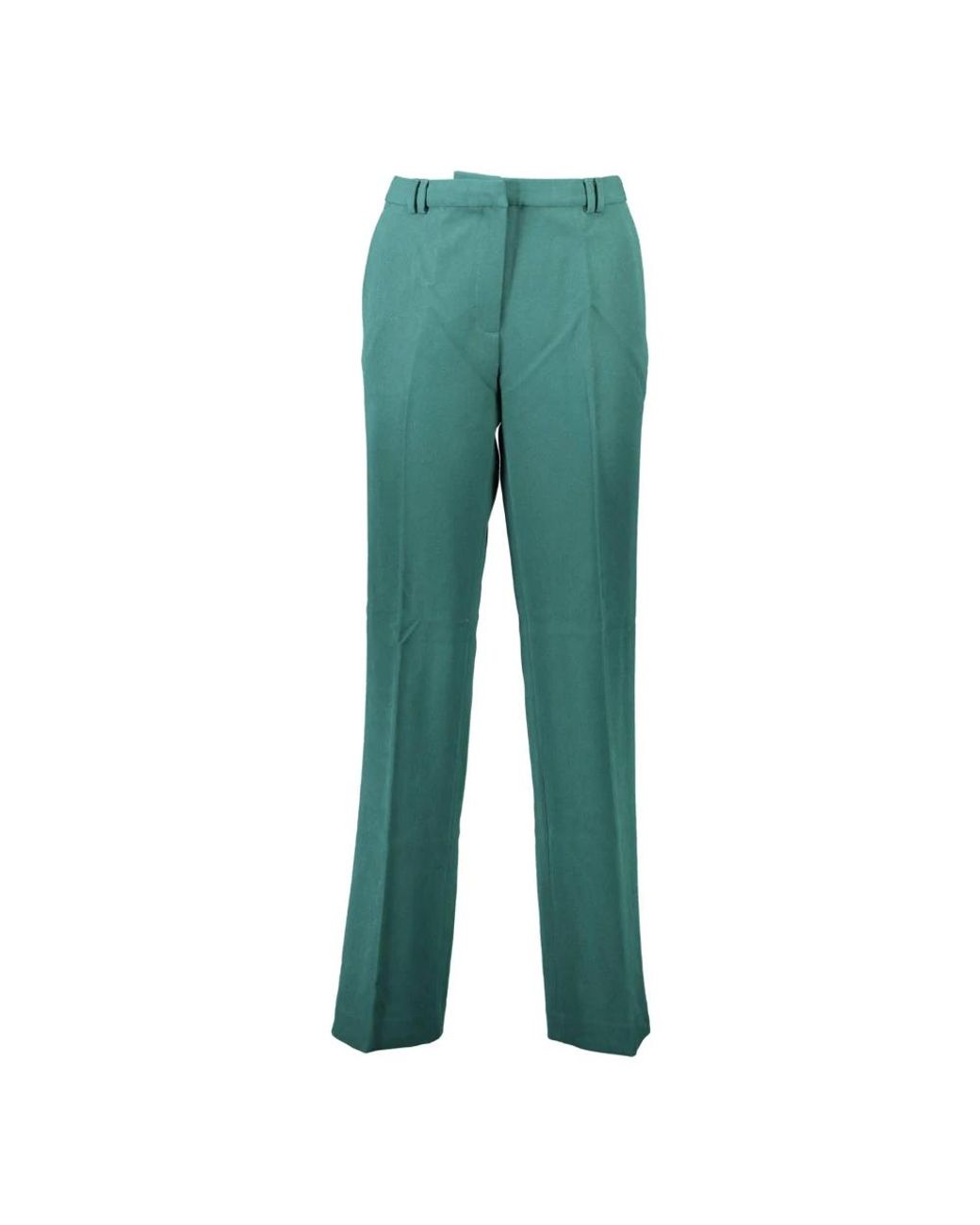 Gant Green Slim-Fit Trousers
