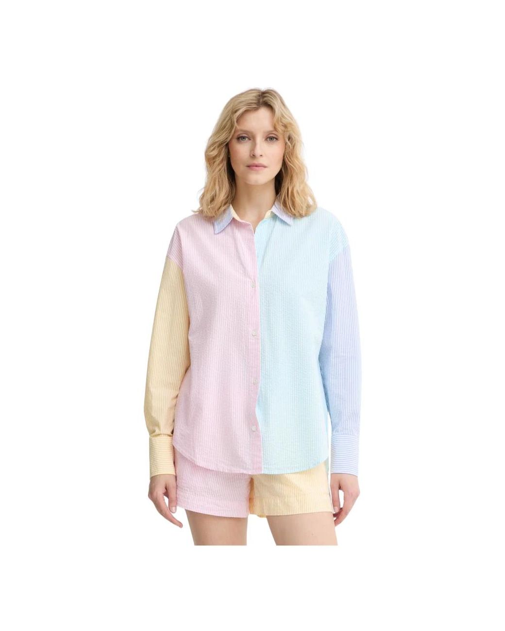 Shirts Mc2 Saint Barth de color Blue
