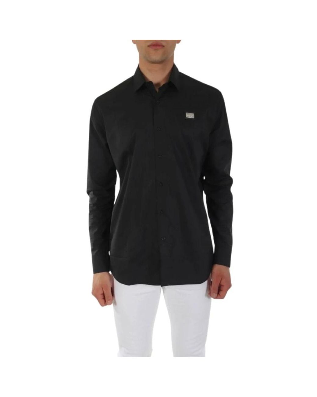 Karl Lagerfeld Black Casual Shirts for men