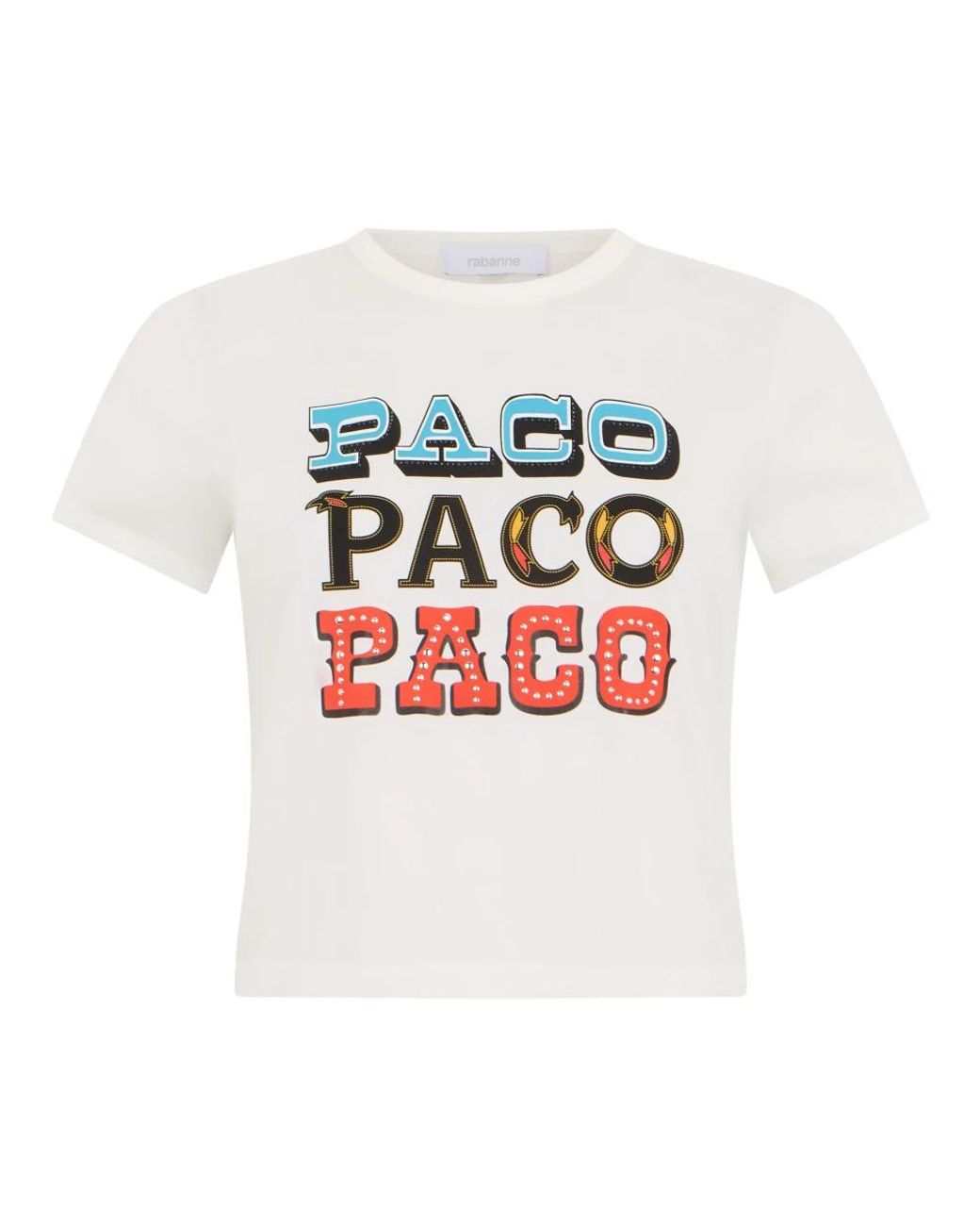 Rabanne White T-Shirts