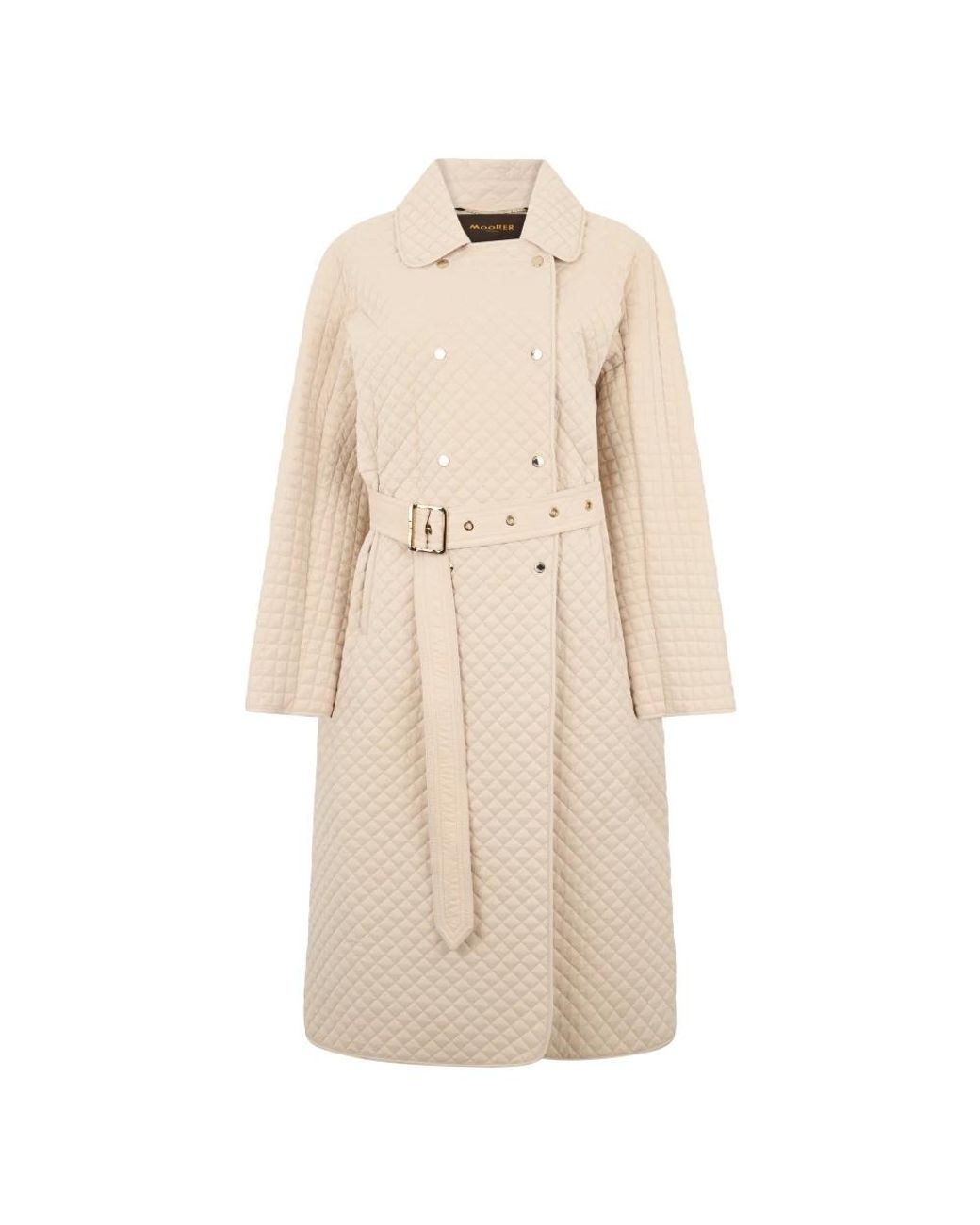 Moorer Natural Double-Breasted Coats