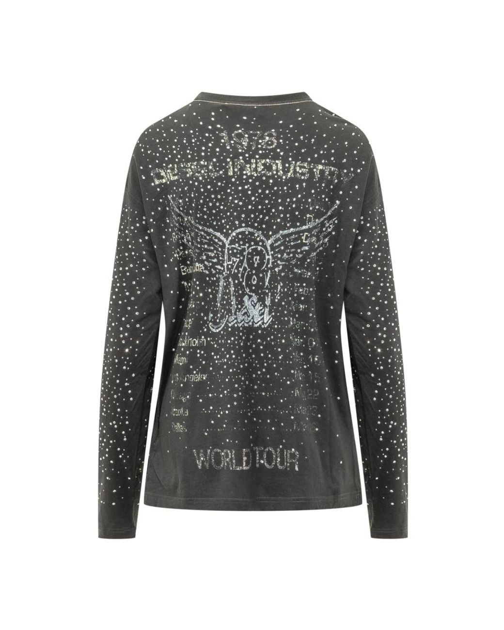 DIESEL Gray Long Sleeve T-Shirts