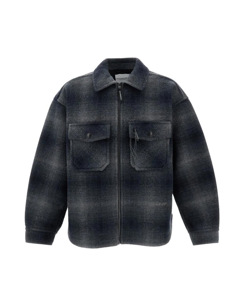 Light Jackets And Wander de hombre de color Blue