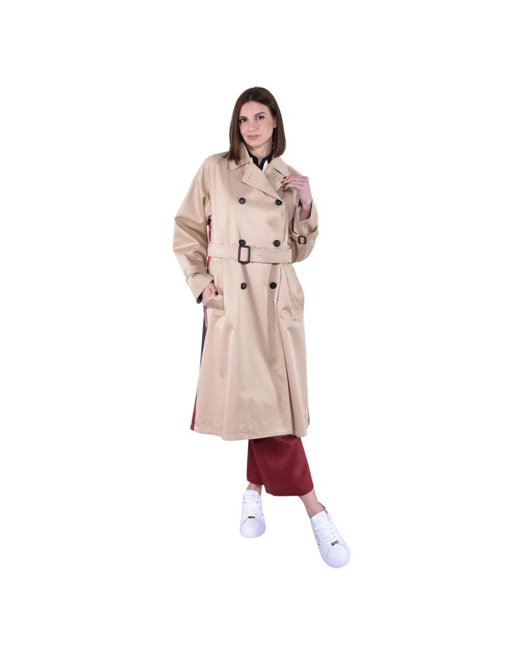 Weekend by Maxmara Pink Double-Breasted Coats