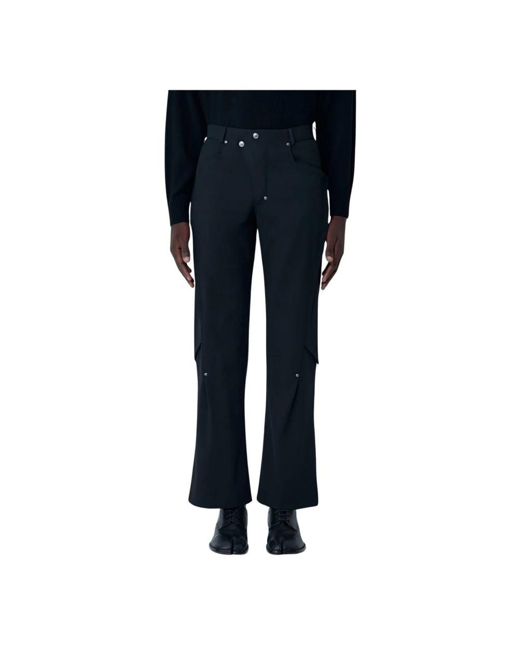 Kiko Kostadinov Blue Wide Trousers for men