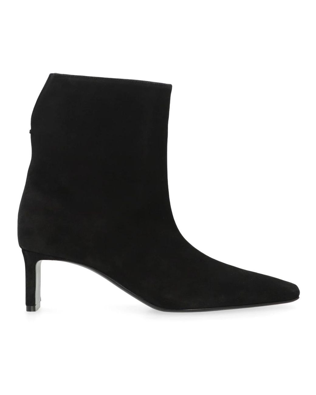Khaite Black Heeled Boots