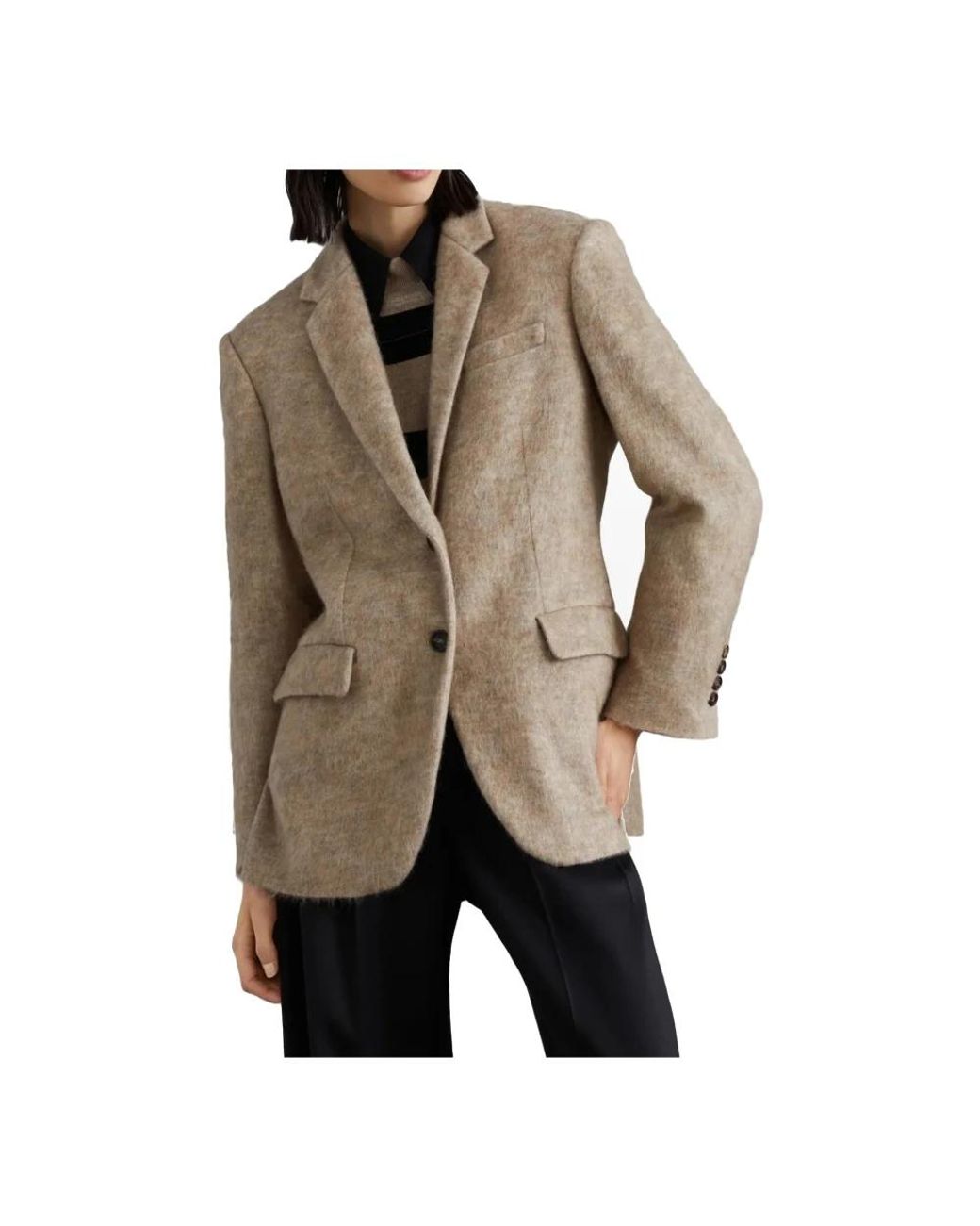 Brunello Cucinelli Natural Blazers