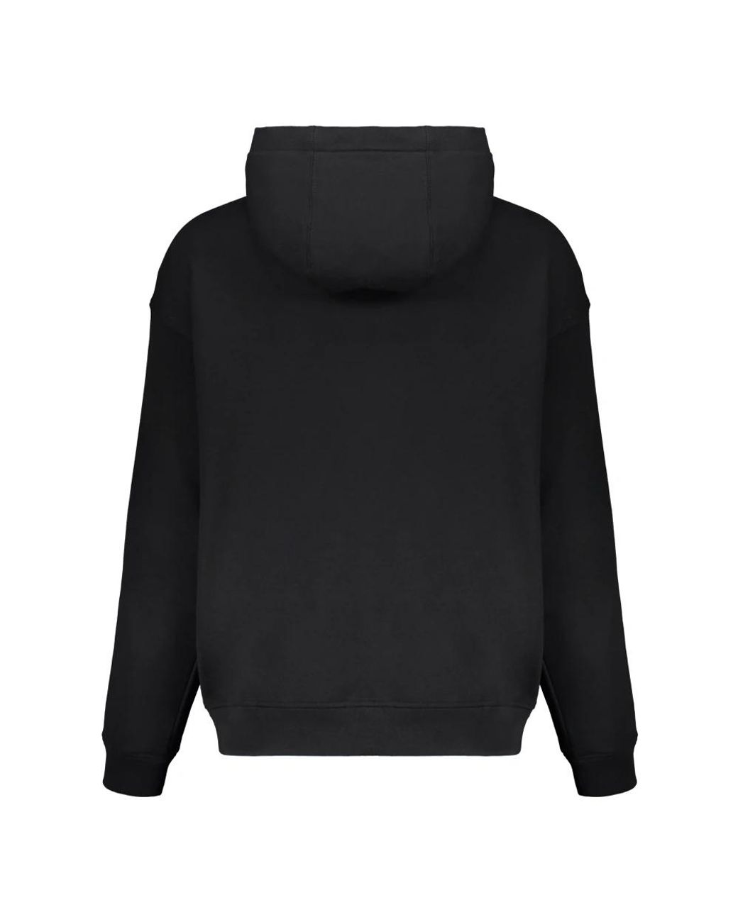 Versace Logo Patch Zip Hoodie in Black für Herren