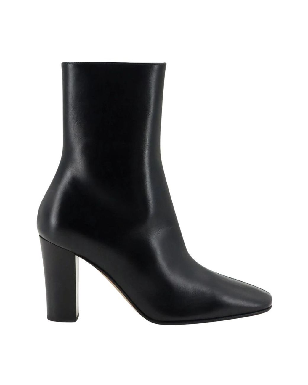 The Row Black Heeled Boots