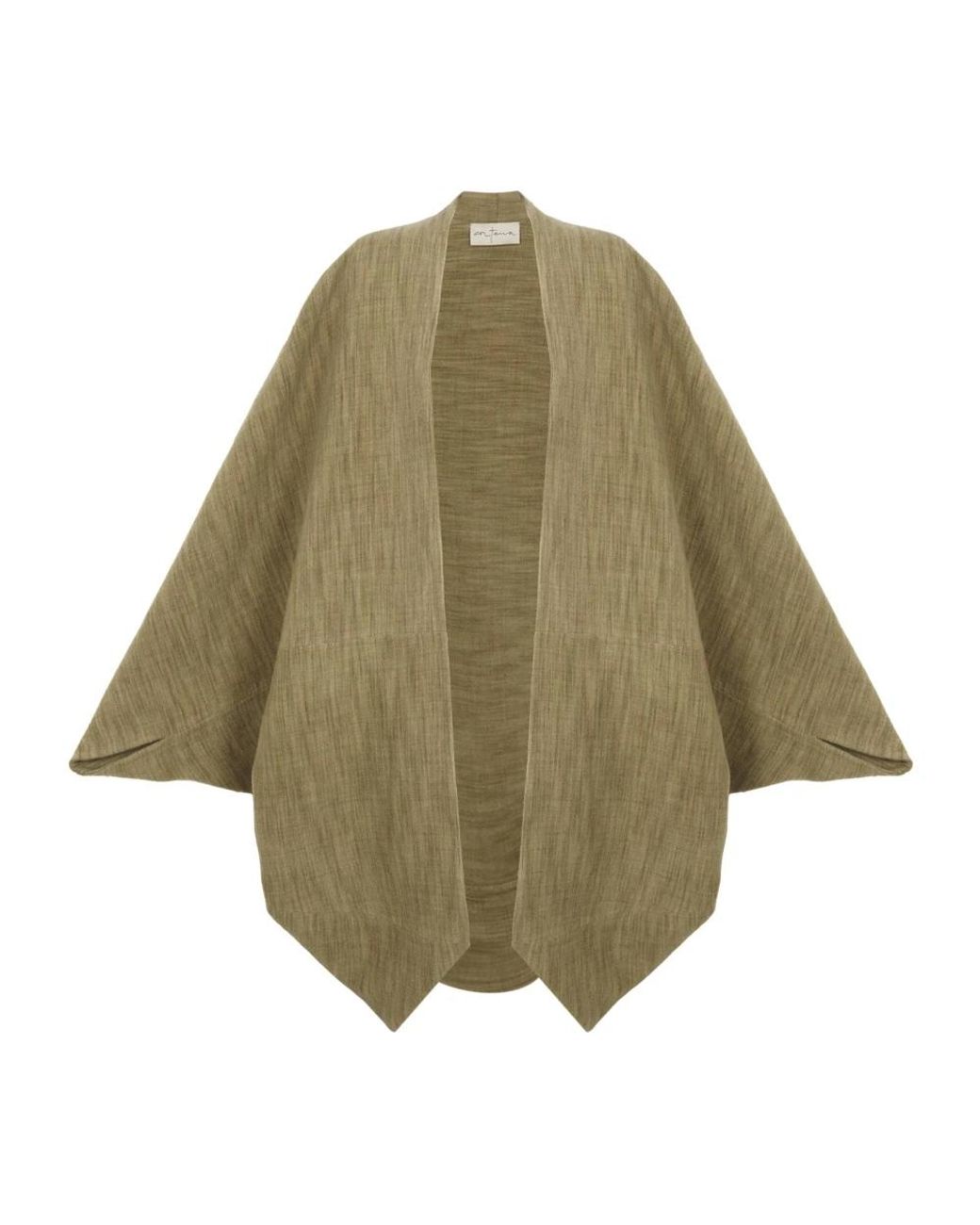 Cortana Overhemden ,Groen ,Wol Path Coat in het Green