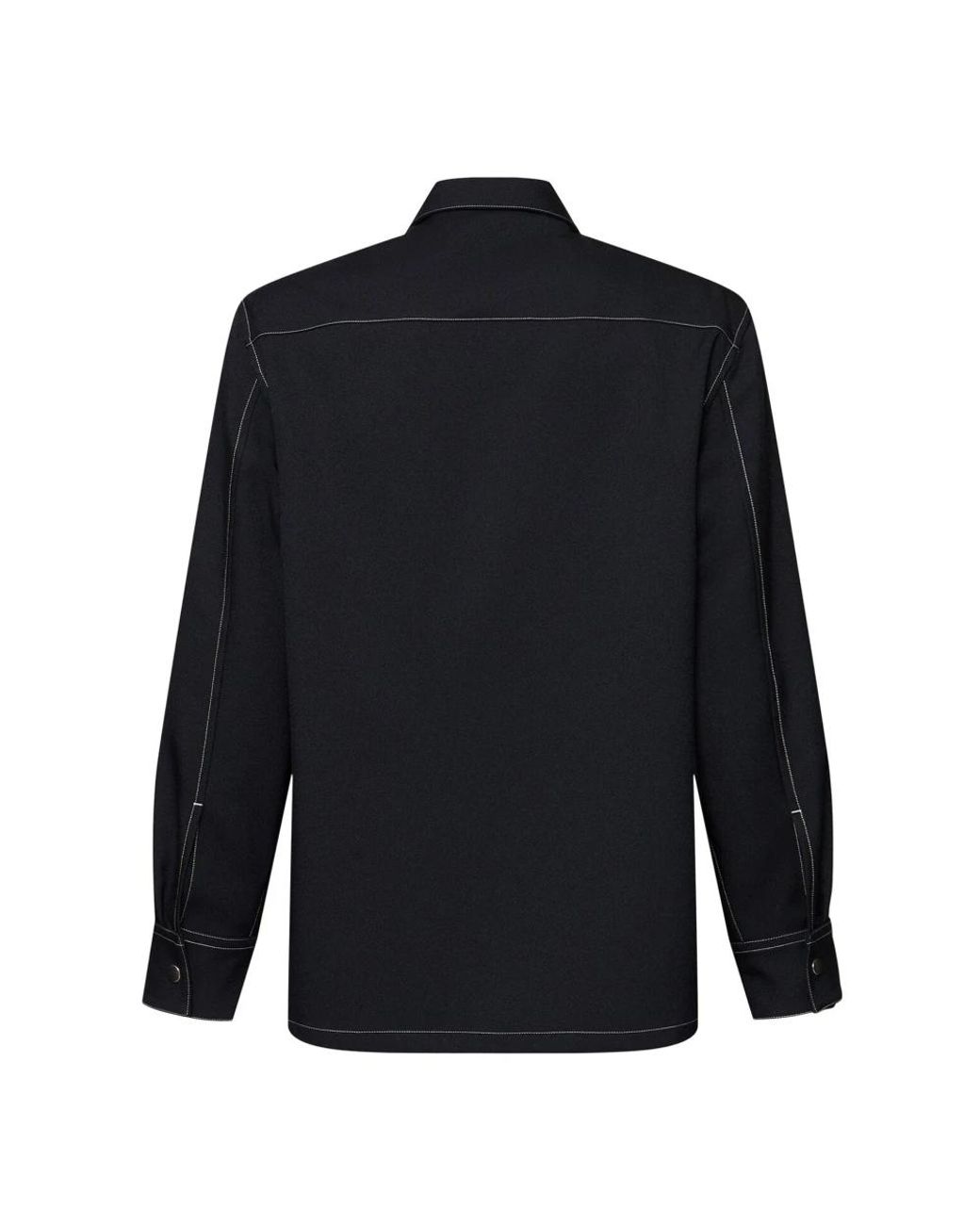 Jil Sander Blue Light Jackets for men