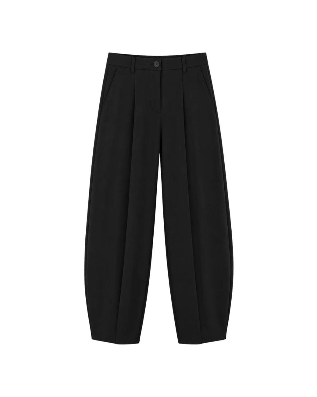MARSĒM Black Wide Trousers