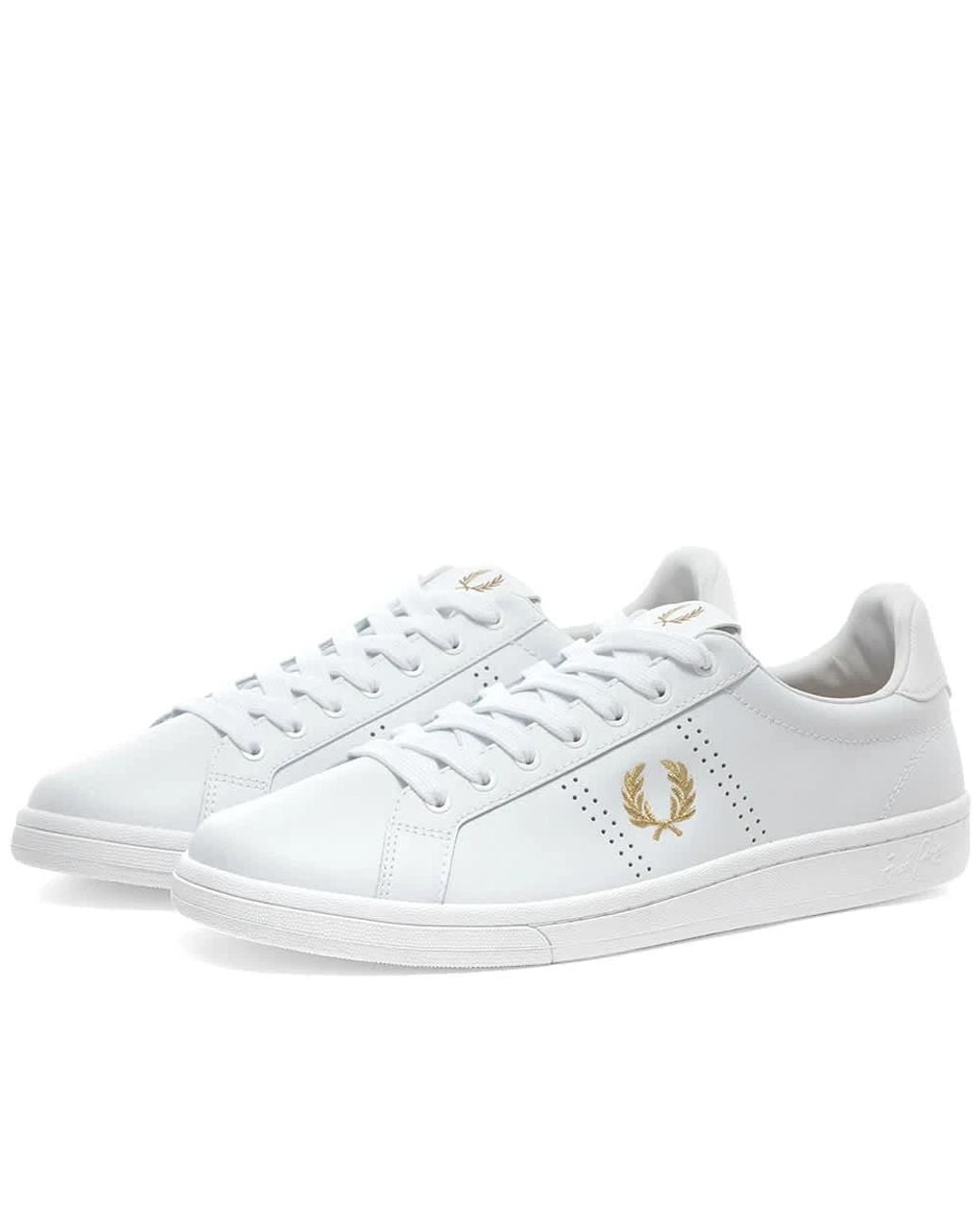 Fred Perry White Sneakers for men