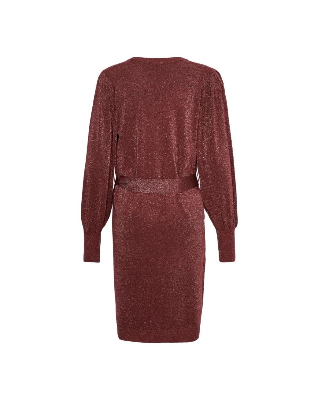 Knitted Dresses Kaffe en coloris Red
