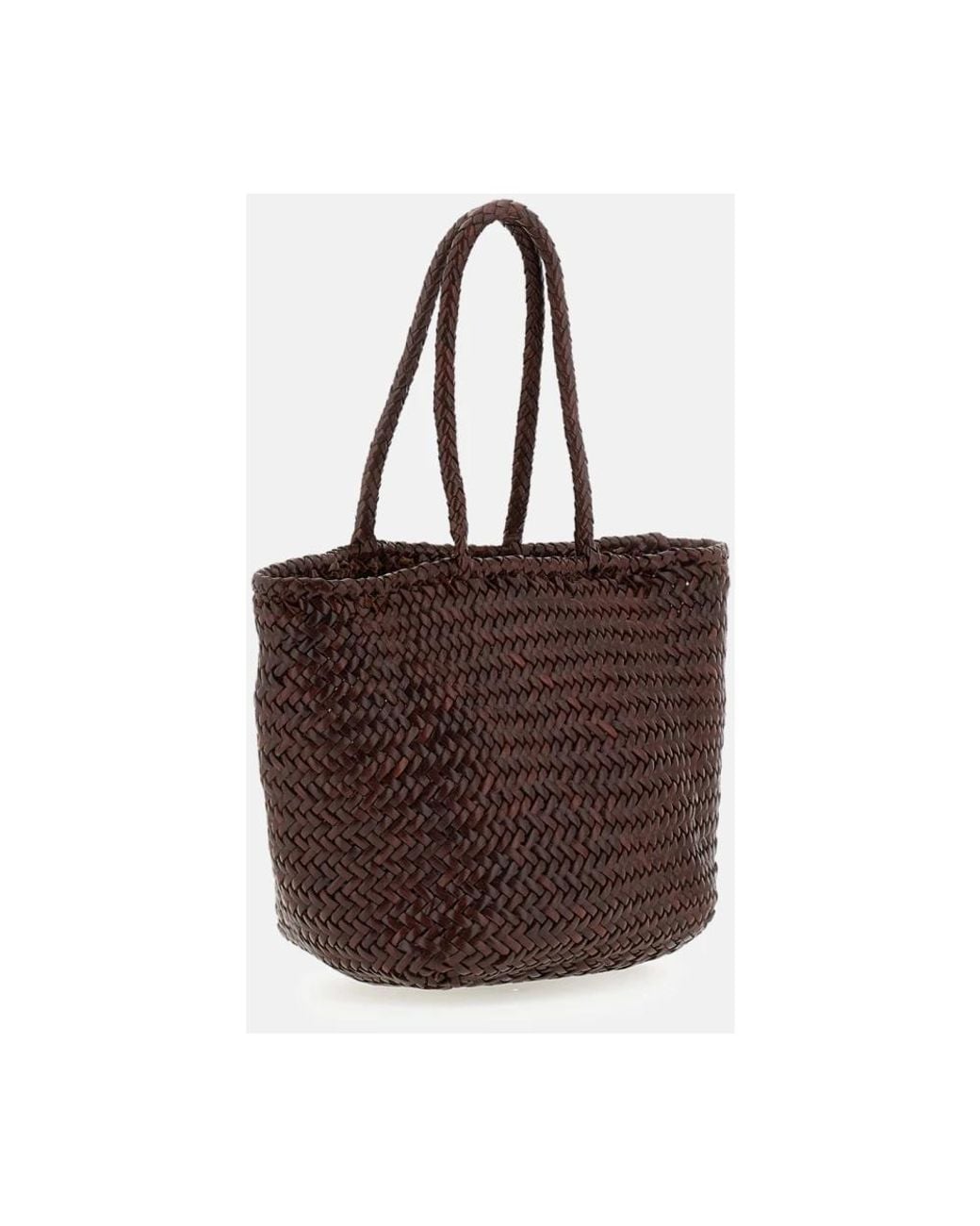 Dragon Diffusion Brown Basket Tote