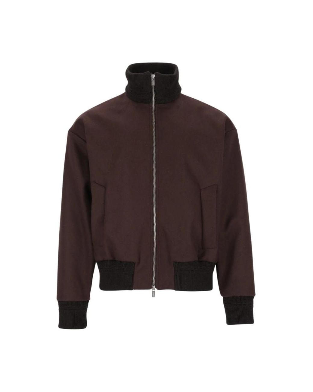 Barena Brown Bomber Jackets for men