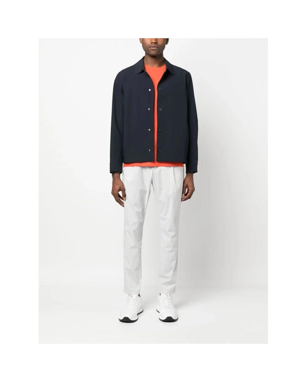 Herno Blue Light Jackets for men