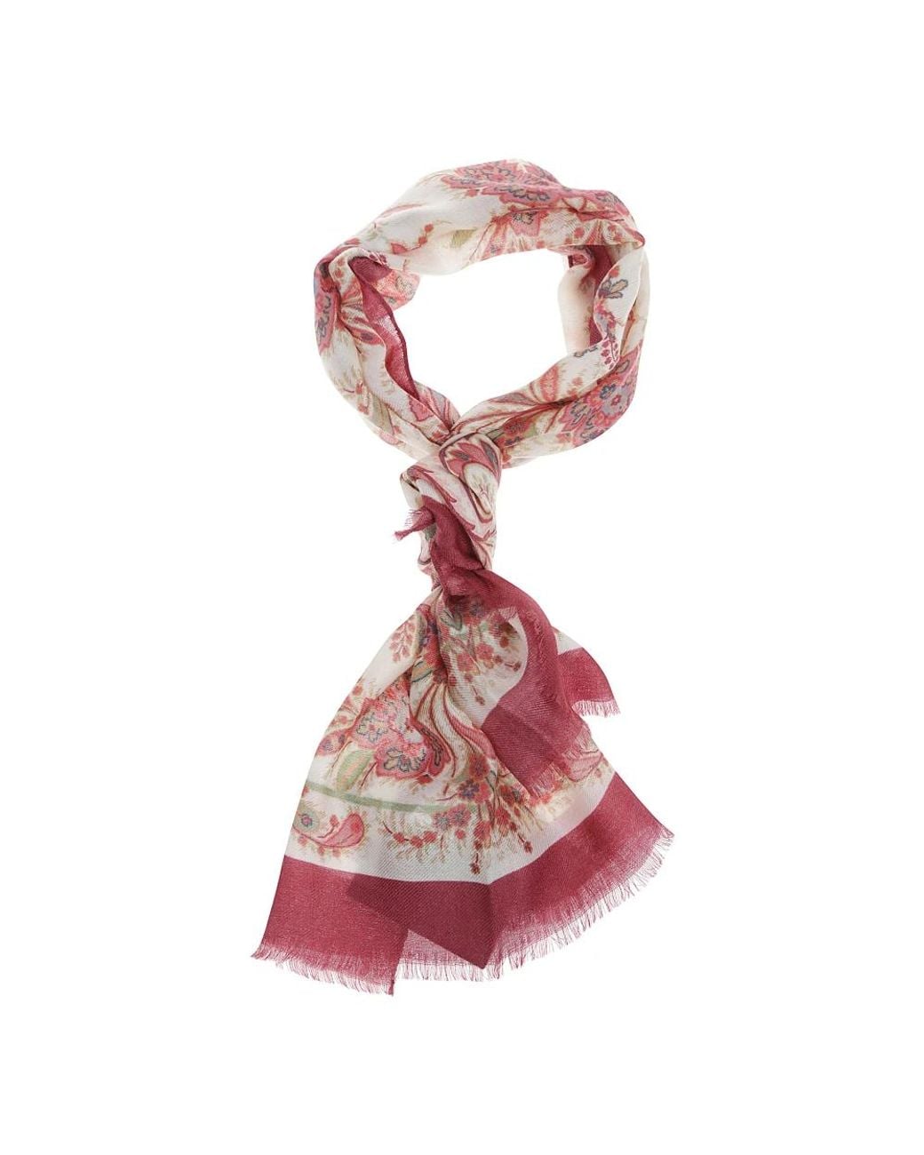 Etro Red Scarves